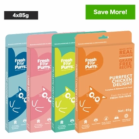 Fresh For Purrs Variety Pack Cats Wet Food Combo
