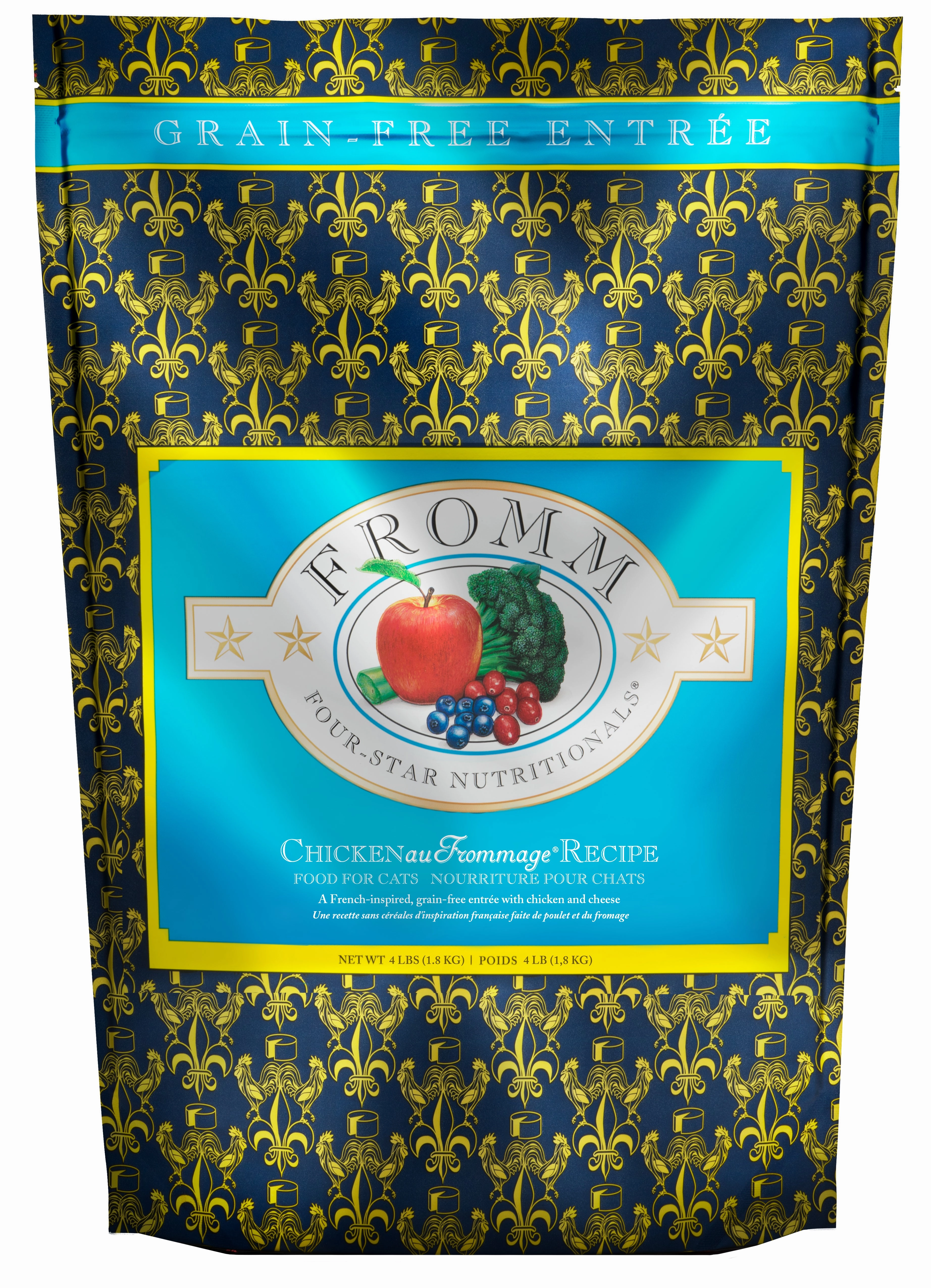 Fromm Four-Star Grain-Free Chicken au Frommage Dry Cat Food