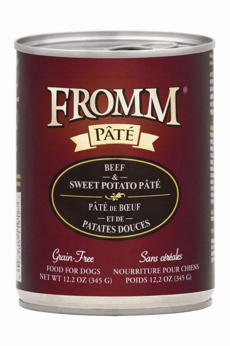 Fromm Pate Beef and Sweet Potato Wet Dog Food