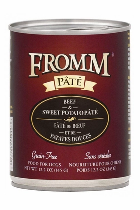 Fromm Pate Beef and Sweet Potato Wet Dog Food