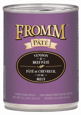 Fromm Venison & Beef Pat Food for Dogs