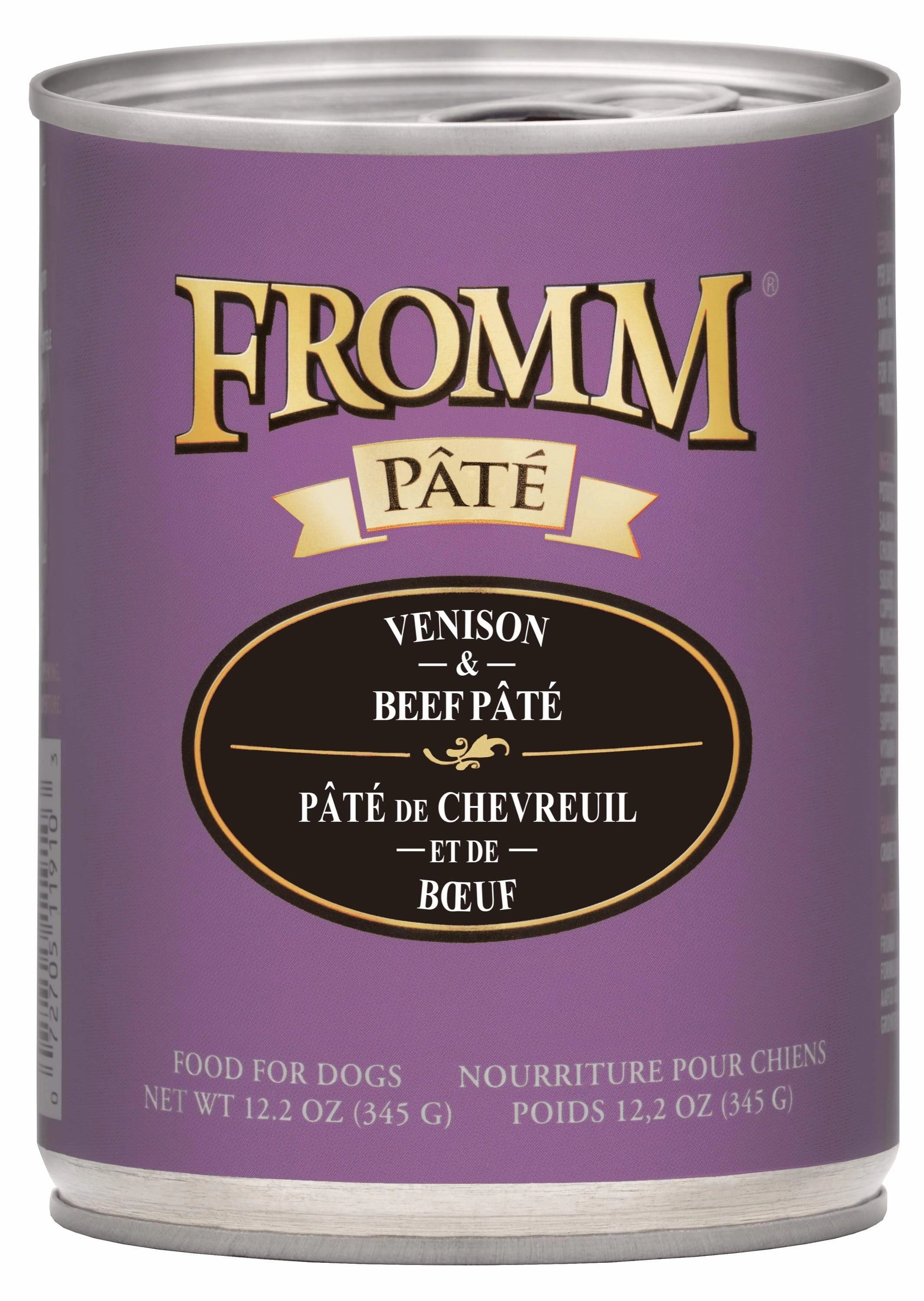 Fromm Venison & Beef Pat Food for Dogs