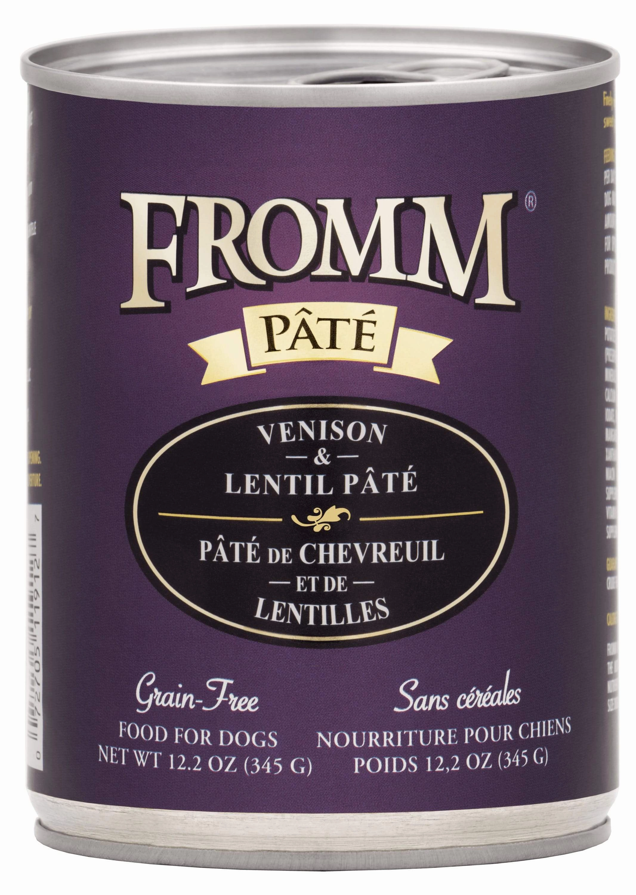 Fromm Venison & Lentil Pat Food for Dogs