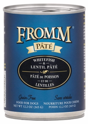 Fromm Whitefish & Lentil Pat Food for Dogs