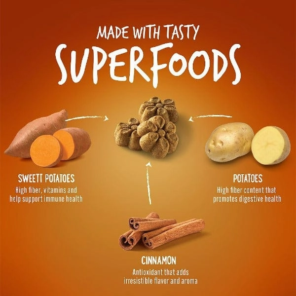 Fruitables Baked Sweet Potato & Pecan Dog Treats