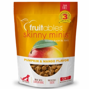 Fruitables Skinny Minis Pumpkin & Mango Flavor Dog Treats