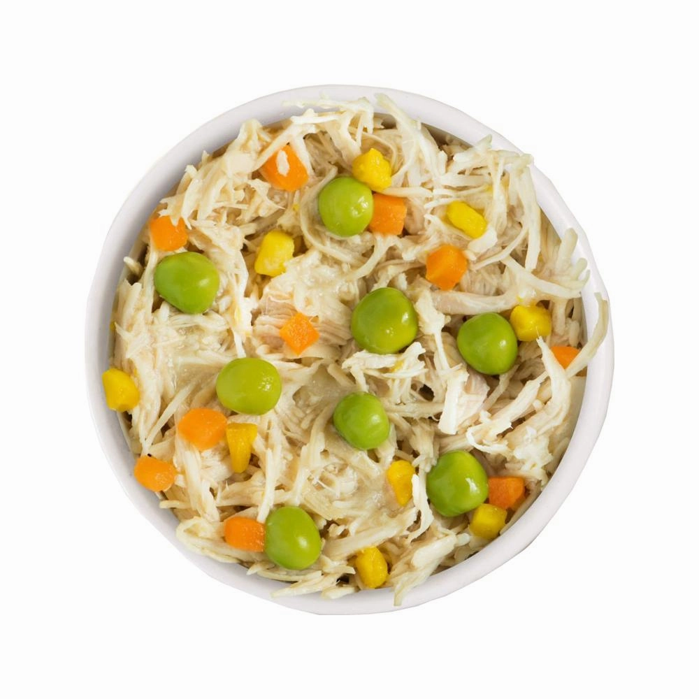 Funky Chunky Chicken Soup with Pumpkin Dog Can