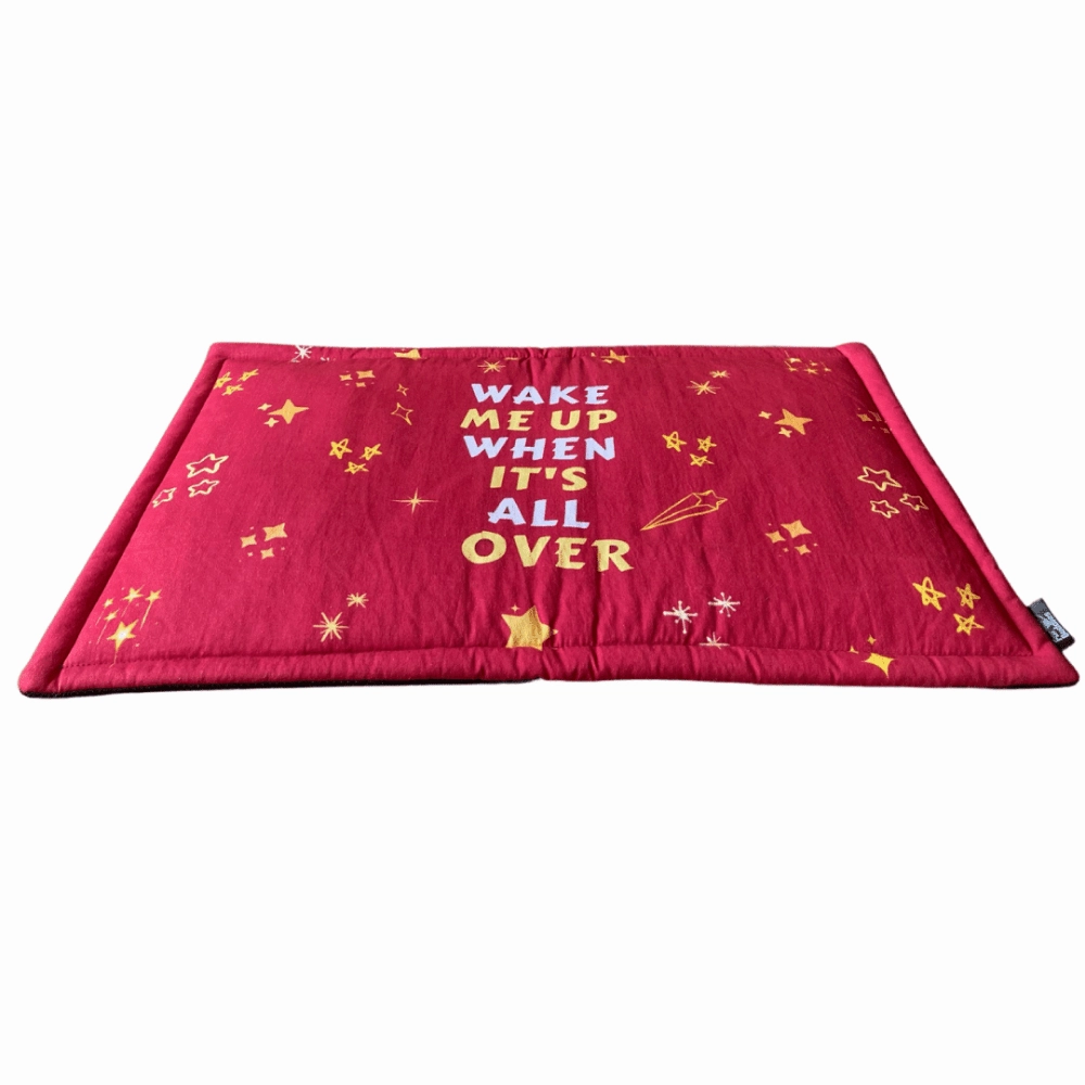 FurBuddies Wake Me Up When Its All Over Mat for Dogs and Cats