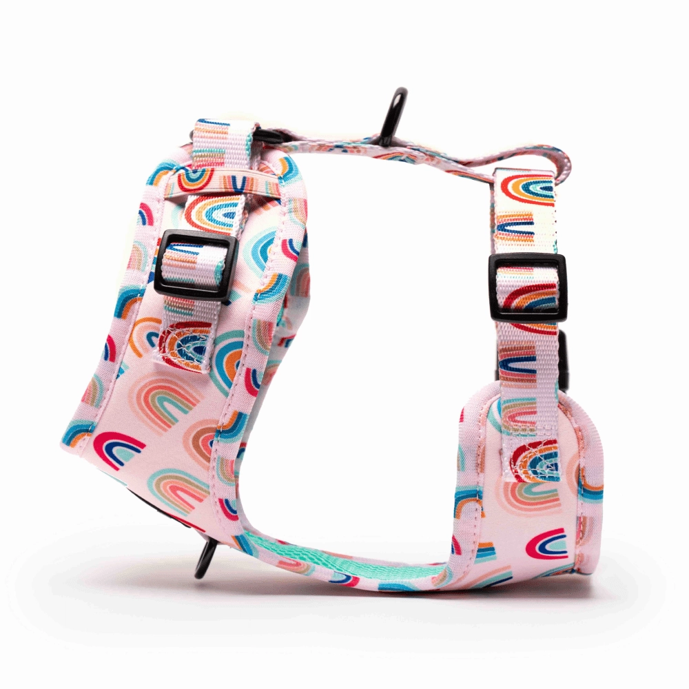 Furry & Co Raining Rainbow No Pull Harness for Dogs