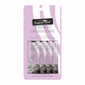 Fussie Cat Pure - Tuna with Chicken 4pk 2oz Bag
