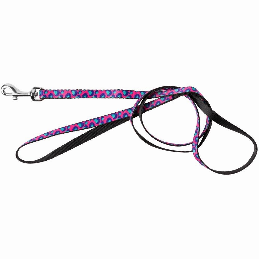 FuzzYard Cat Harness & Leash Walking Set (Wild One Bubblegum)