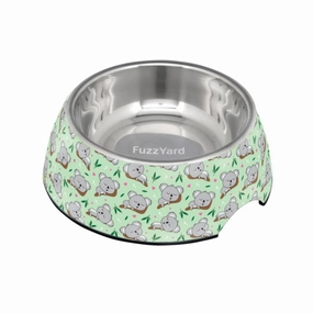 Fuzzyard Dog Bowl Melamine Dreamtime Koalas M