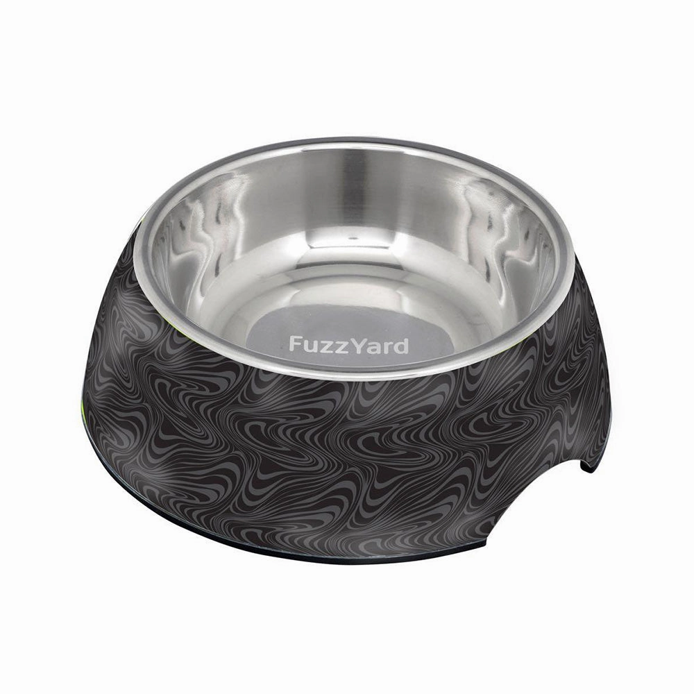 Fuzzyard Dog Bowl Melamine Liquify S