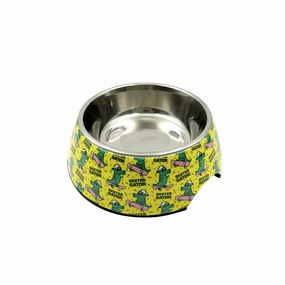 Fuzzyard Dog Bowl Sk8ter Gator M