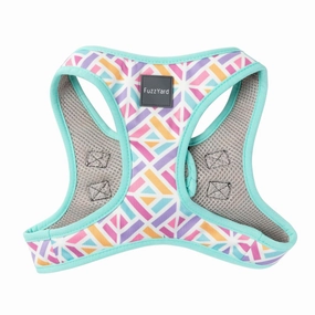 FuzzYard Dog Step In Harness Bubblegum Burst XS