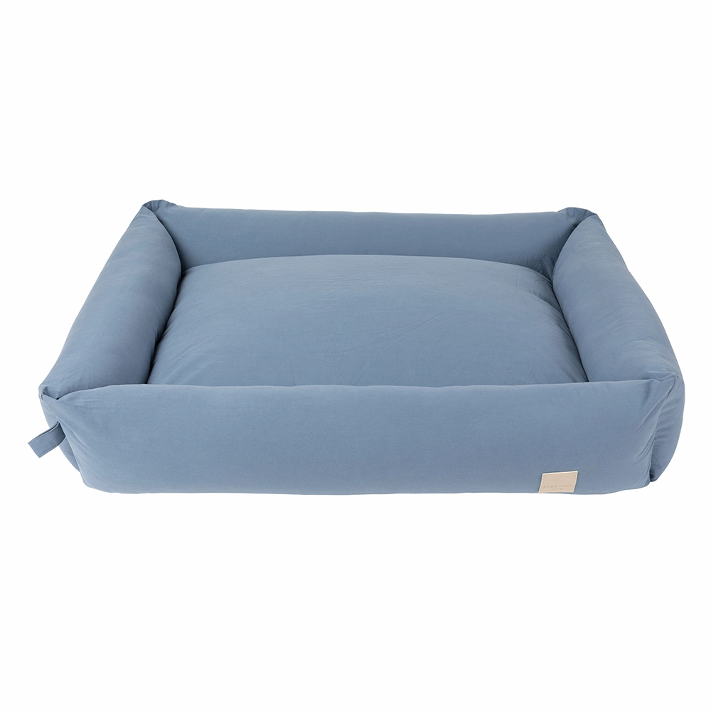 Fuzzyard Pet Bed Premium Lounge Life French Blue L