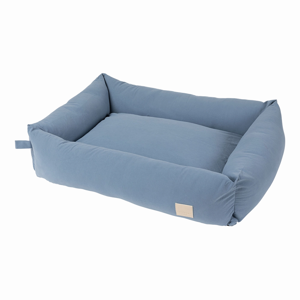 Fuzzyard Pet Bed Premium Lounge Life French Blue M
