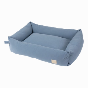 Fuzzyard Pet Bed Premium Lounge Life French Blue M