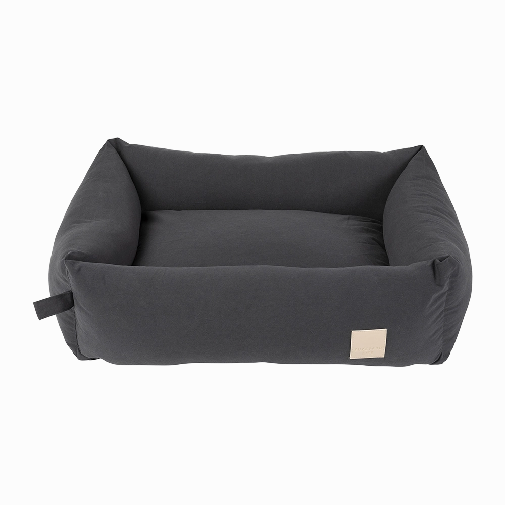Fuzzyard Pet Bed Premium Lounge Life Slate Grey S