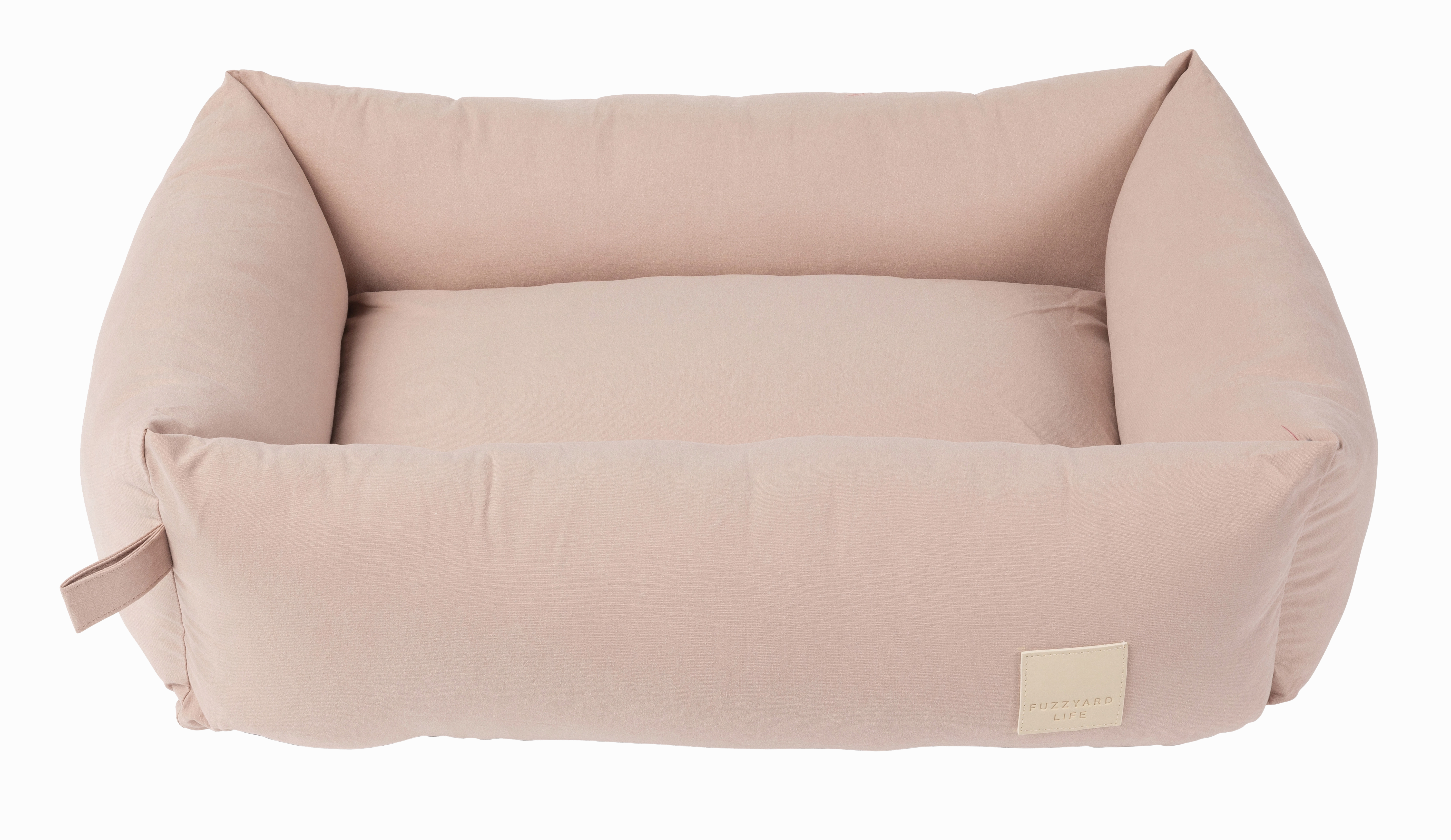 Fuzzyard Pet Bed Premium Lounge Life Soft Blush S