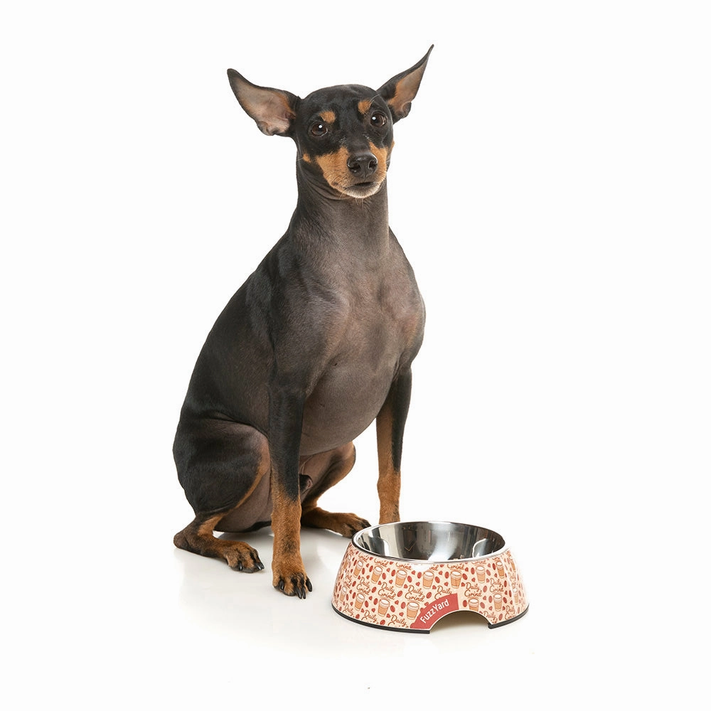 Fuzzyard Pet Bowl Melamine Daily Grind L