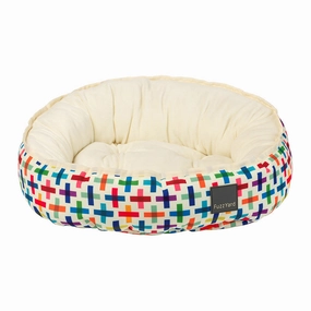 Fuzzyard Reversible Bed - Jenga L 75cm x 80cm