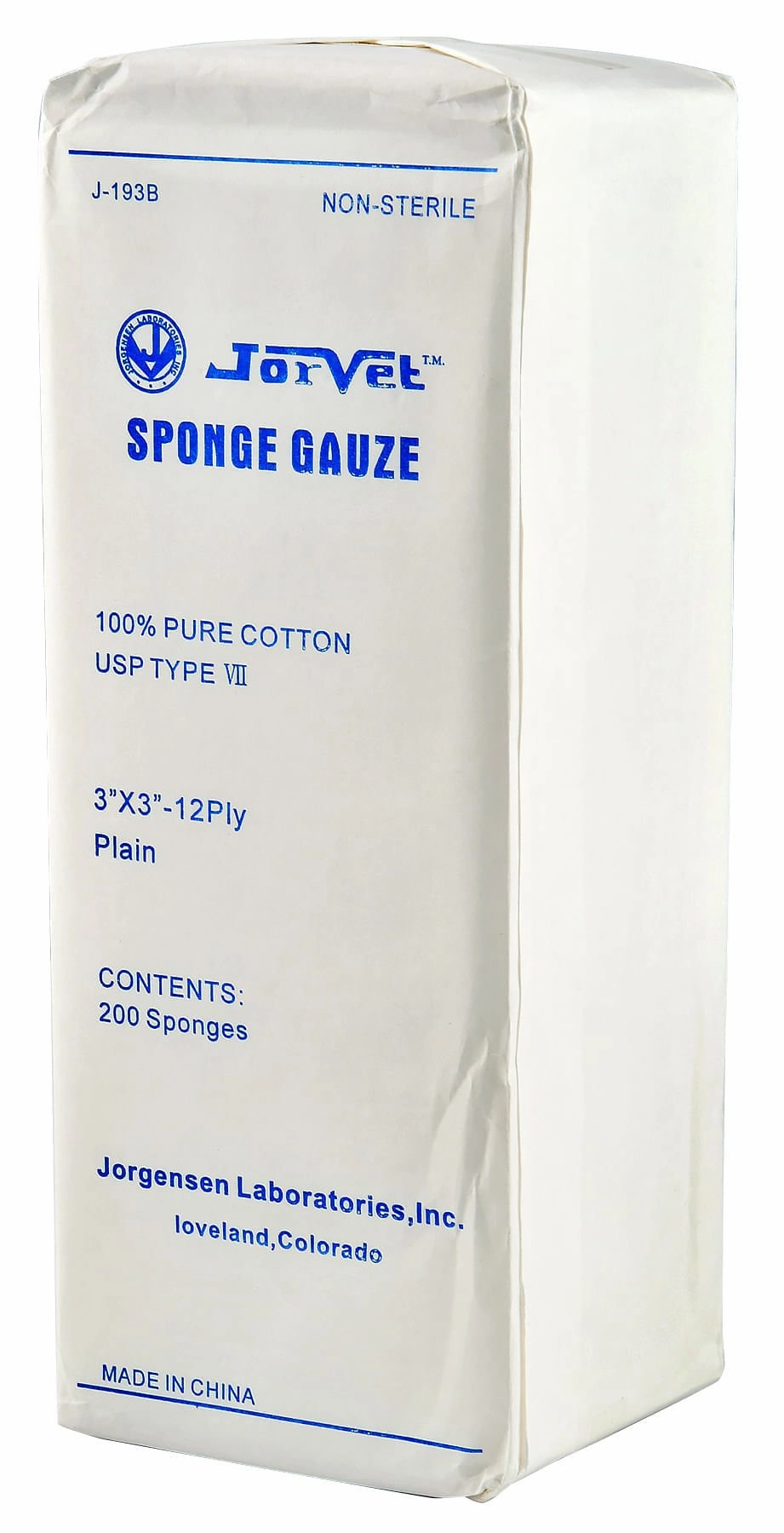 Gauze Dressing Sponges, 200 Pack