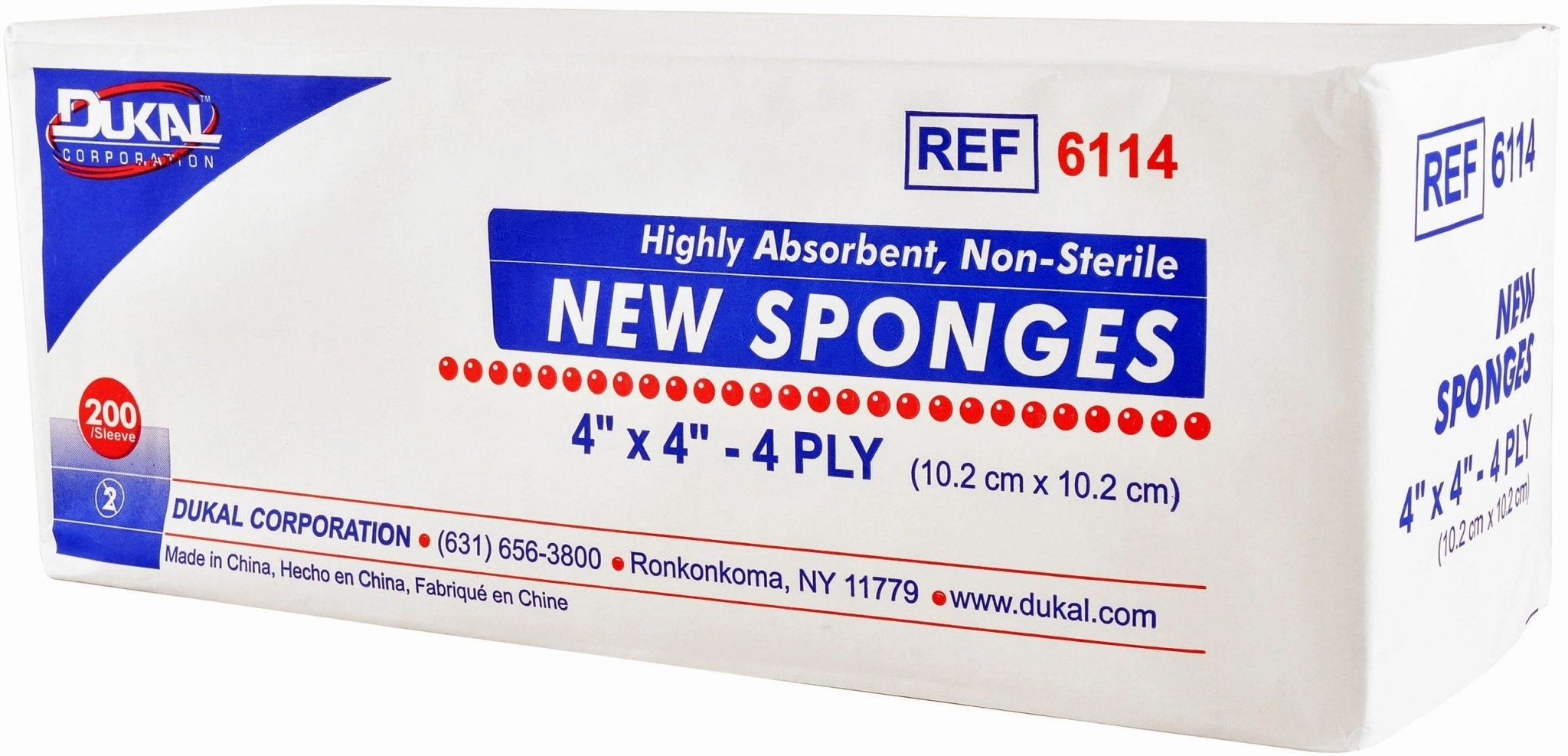 Gauze Sponges (Non Sterile) 4" x 4"