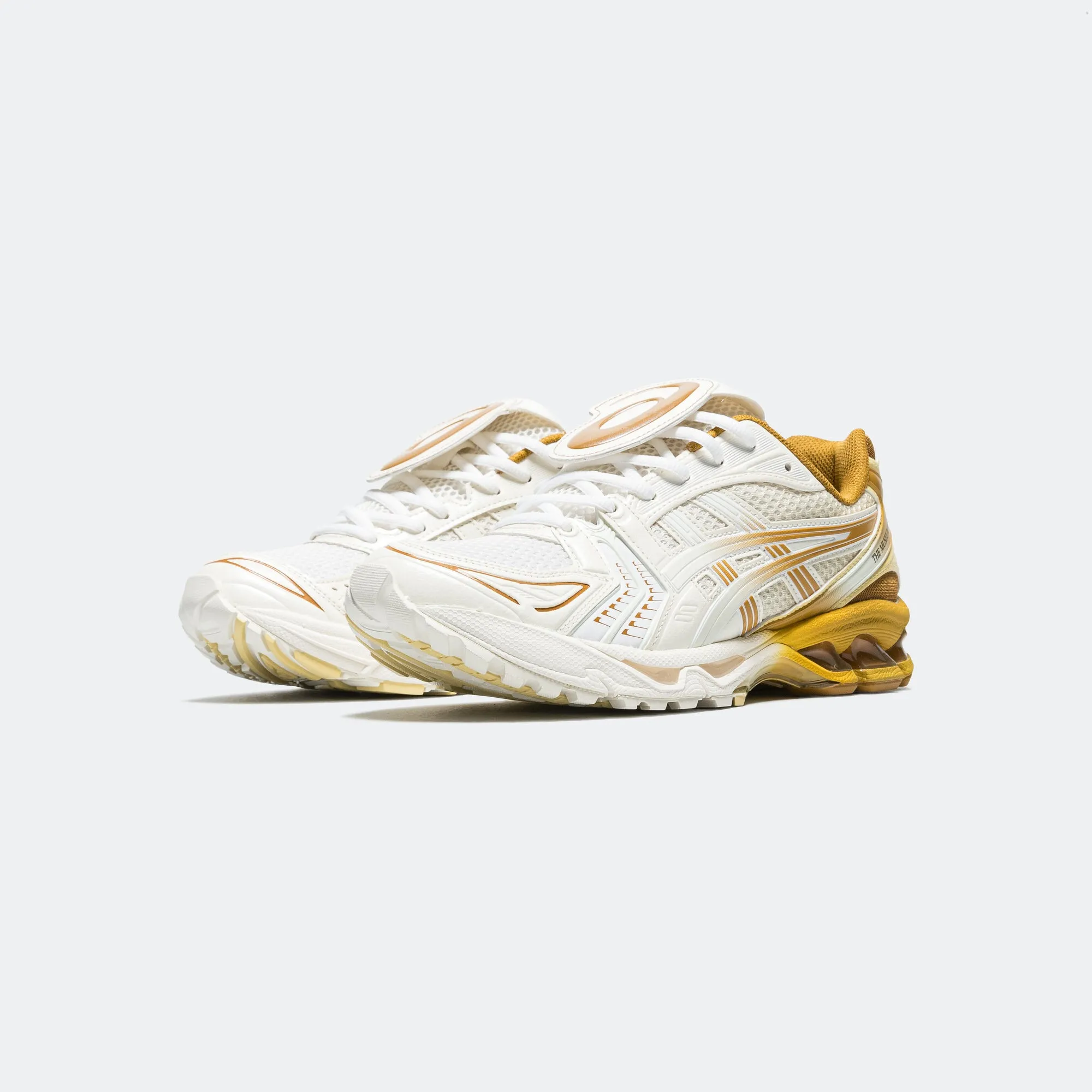 GEL-Kayano 14 x THE MUSEUM VISITOR - Chaussures asics Crème/Brun Minéral