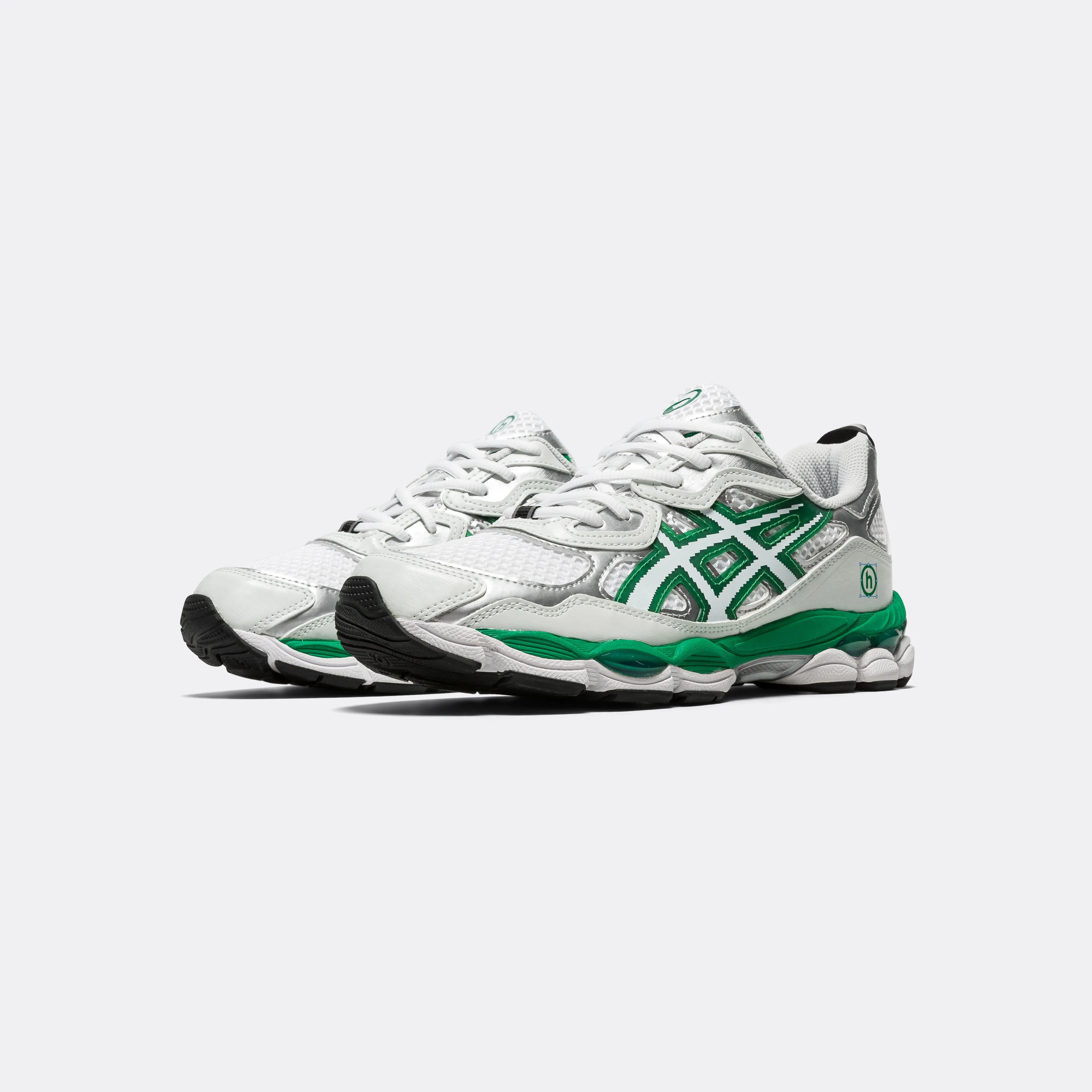 GEL-NYC x HIDDEN NY - Chaussures asics Blanc/Vert Gai
