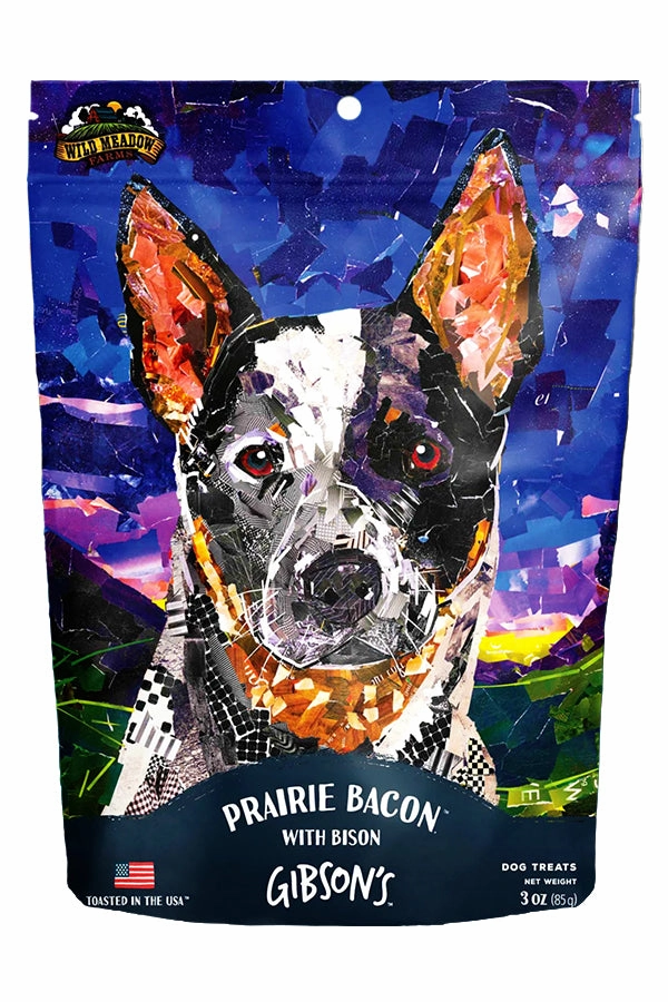 Gibson's Prairie Bacon with Bison Jerky Dog Treats