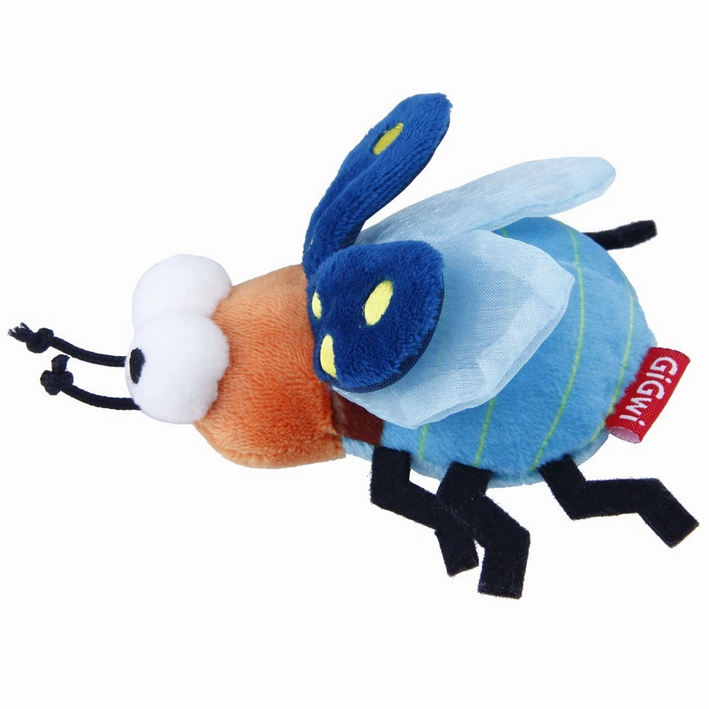 GiGwi Shining Friendz Motion Activated Catnip Plush Cat Toy (Firefly)
