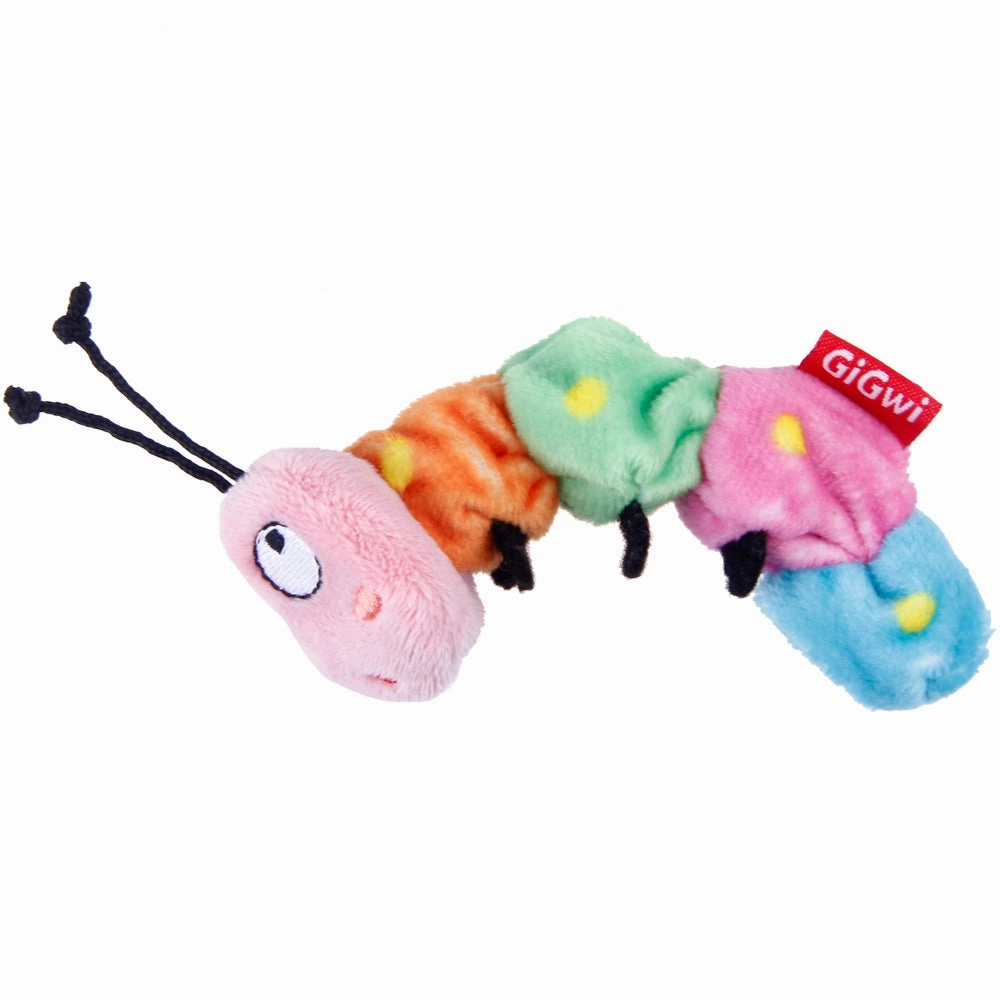 GiGwi Thirst Catnip Plush Cat Toy (Caterpillar)