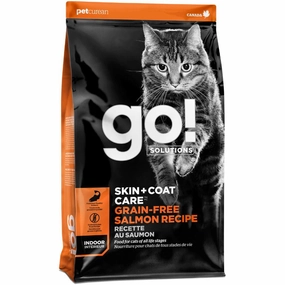 Go! Solutions Skin   Coat Care Salmon Recipe Dry Cat Food 3lb