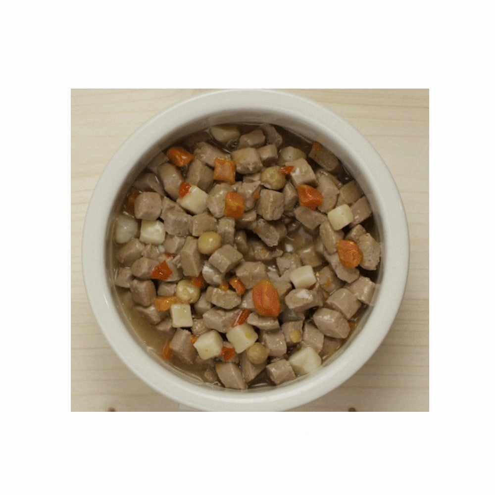 Grain Free Chicken Stew with Peas & Carrots Dog Can