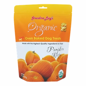 Grandma Lucy's Organic Oven Baked Dog Treats Pumpkin 14oz