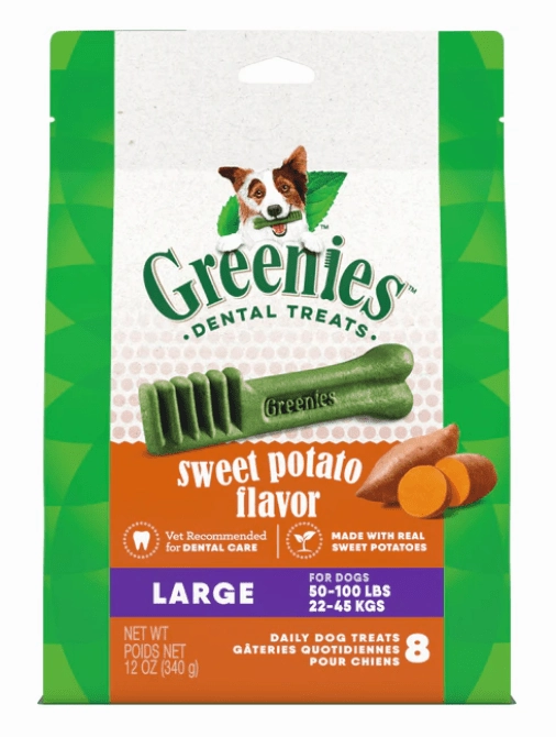 Greenies Dental Sweet Potato Dog Treat