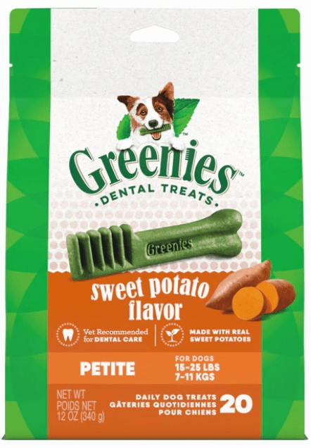Greenies Dental Sweet Potato Dog Treat