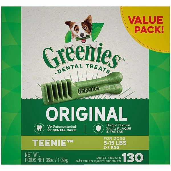 Greenies Original Teenie Dog Dental Treats