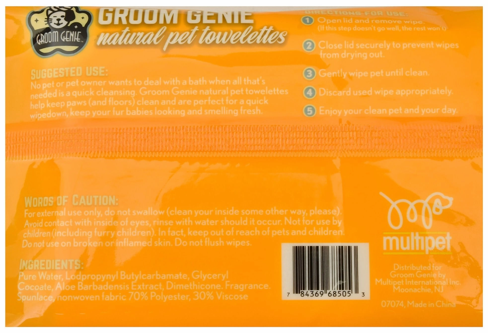 Groom Genie Everyday Clean Pet Wipes