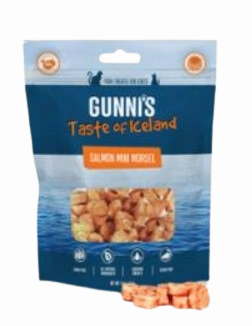 Gunni's Cat Treats Salmon Mini Morsels 1.5oz Bag