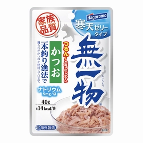 Hagoromo Muichimotsu Pole & Line Katsuo with Agar Pouch Cat Food 40g x 12 (Exp Jul 25)