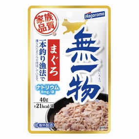 Hagoromo Muichimotsu Pole & Line Maguro Pouch Cat Food 40g x 12 (Exp Jul 25)