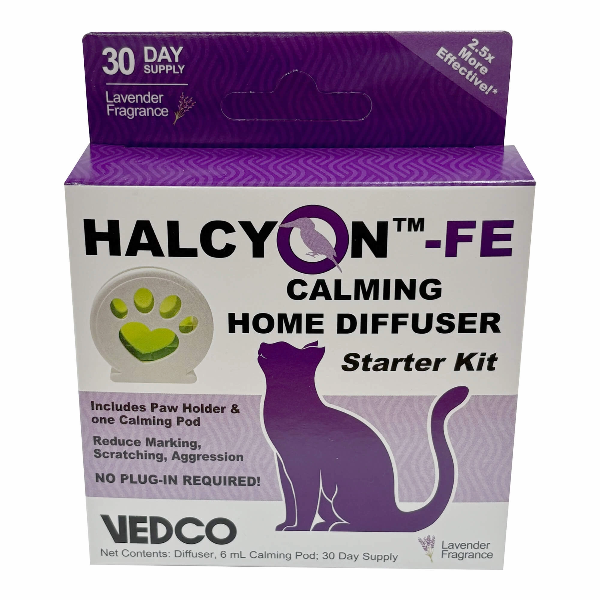 Halcyon FE Calming Home Diffuser for Cats Starter Kit