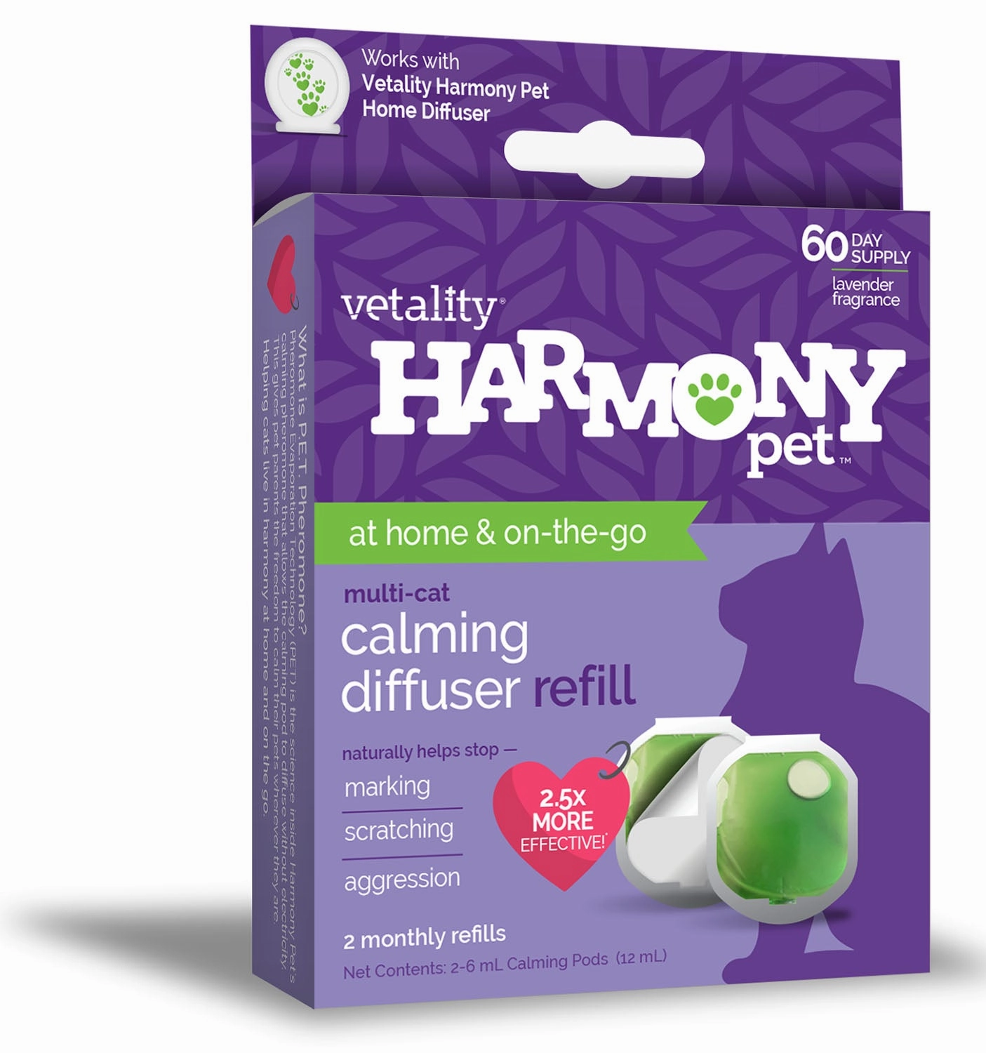 Harmony Pet Calming Home Diffuser for Cats & Refills