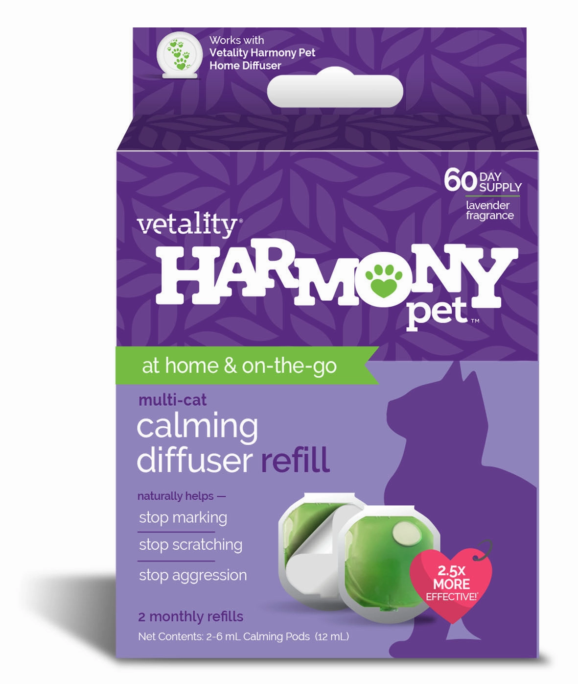 Harmony Pet Calming Home Diffuser for Cats & Refills
