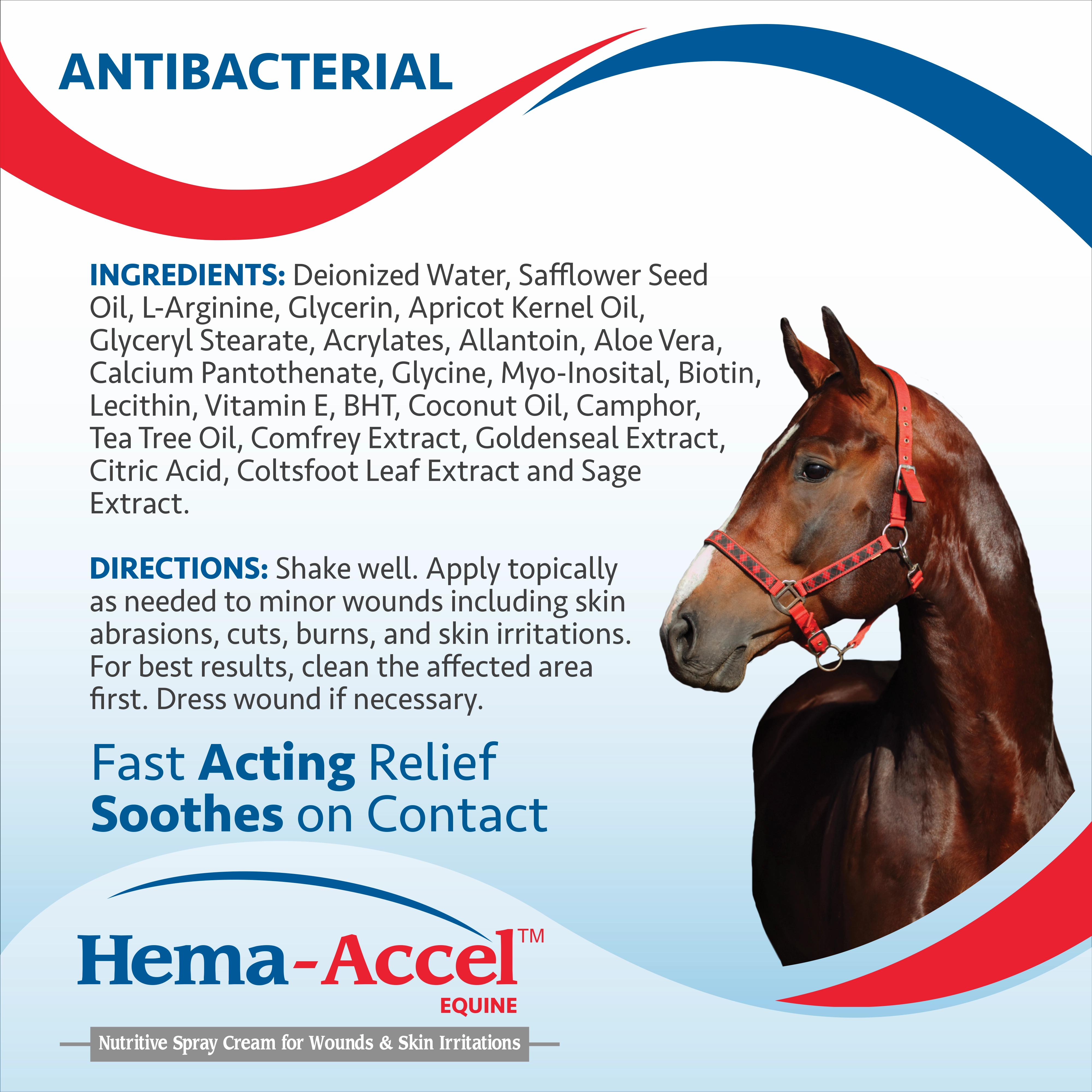 Hema-Accel Canine All Natural Wound Care Spray, 4 oz