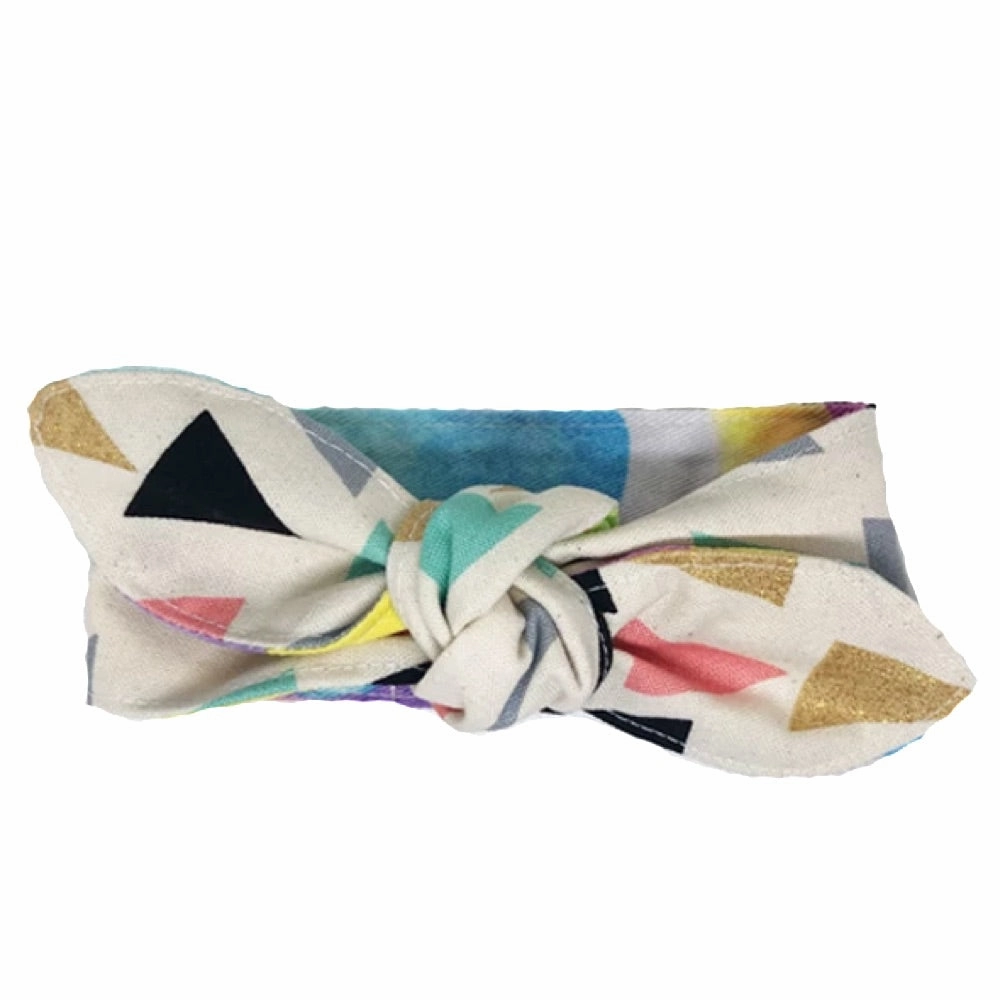 Hey Cuzzies Rainbow Cotton Reversible Scarf for Cats & Dogs