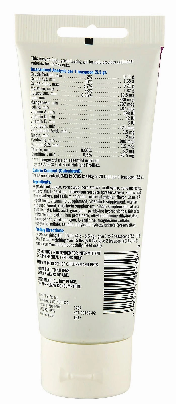 High Calorie Gel for Cats