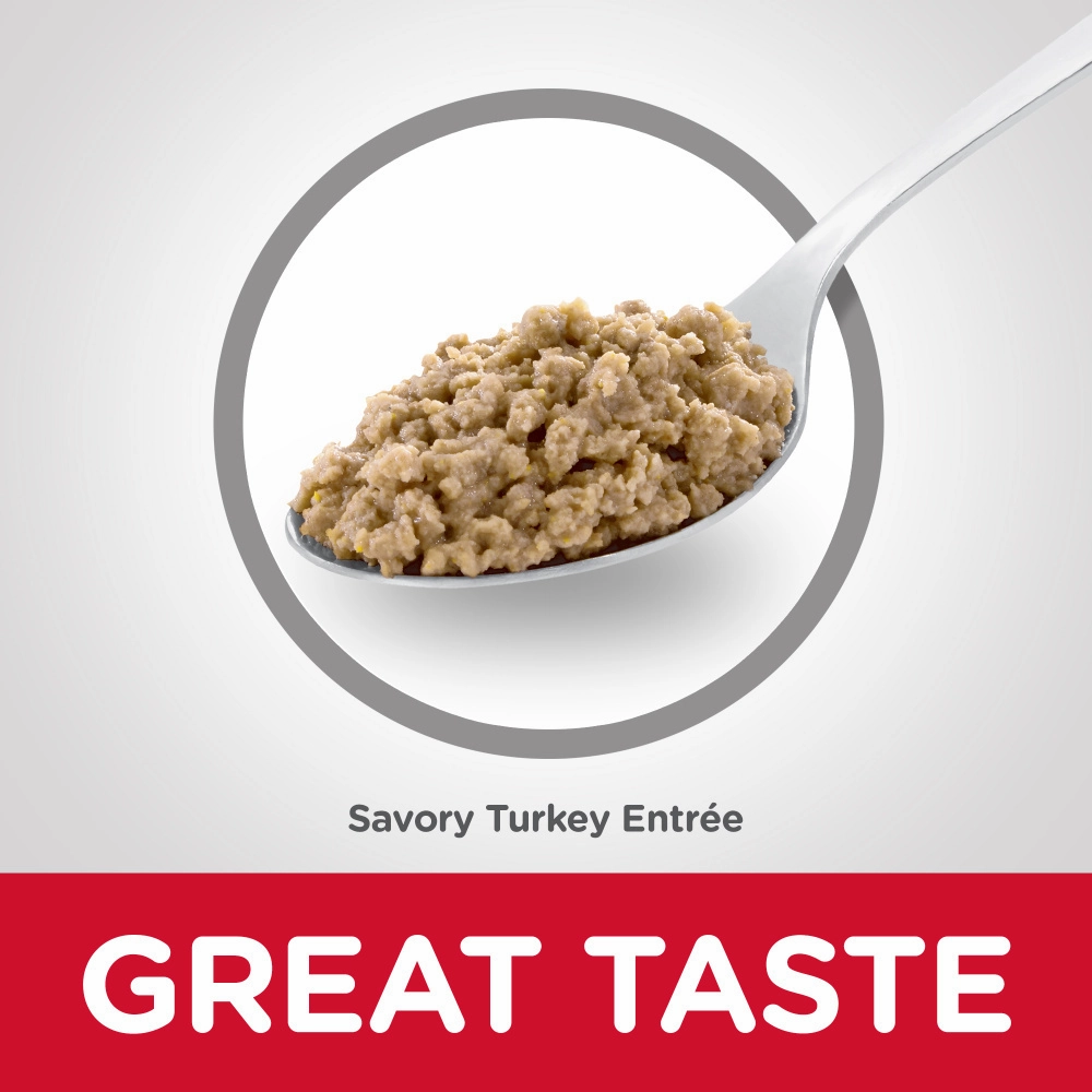 Hill's Science Diet Adult 7  Savory Turkey Entree Canned Cat Food